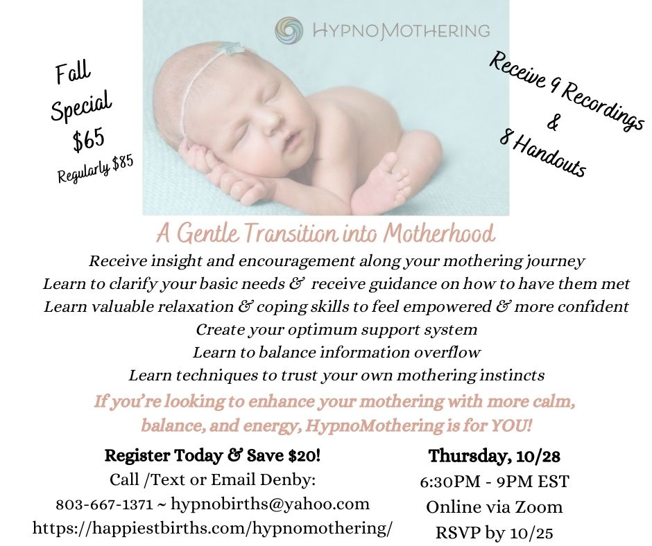 A gentle transition into motherhood with hypnobirth